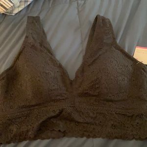 So Lace plunge bralette
